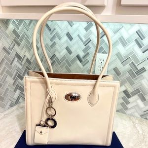 Dooney and Bourke Leather Bone Tote